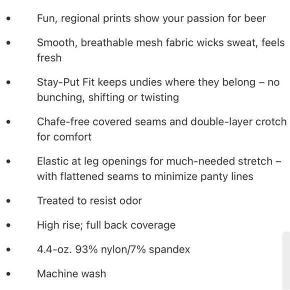 Women’s Briefs - Drink Buck Naked - Picture 7 of 12